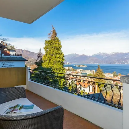 La Rosa Dei Venti Stresa Lake View Terrace - Happy Rentals Lejlighed *